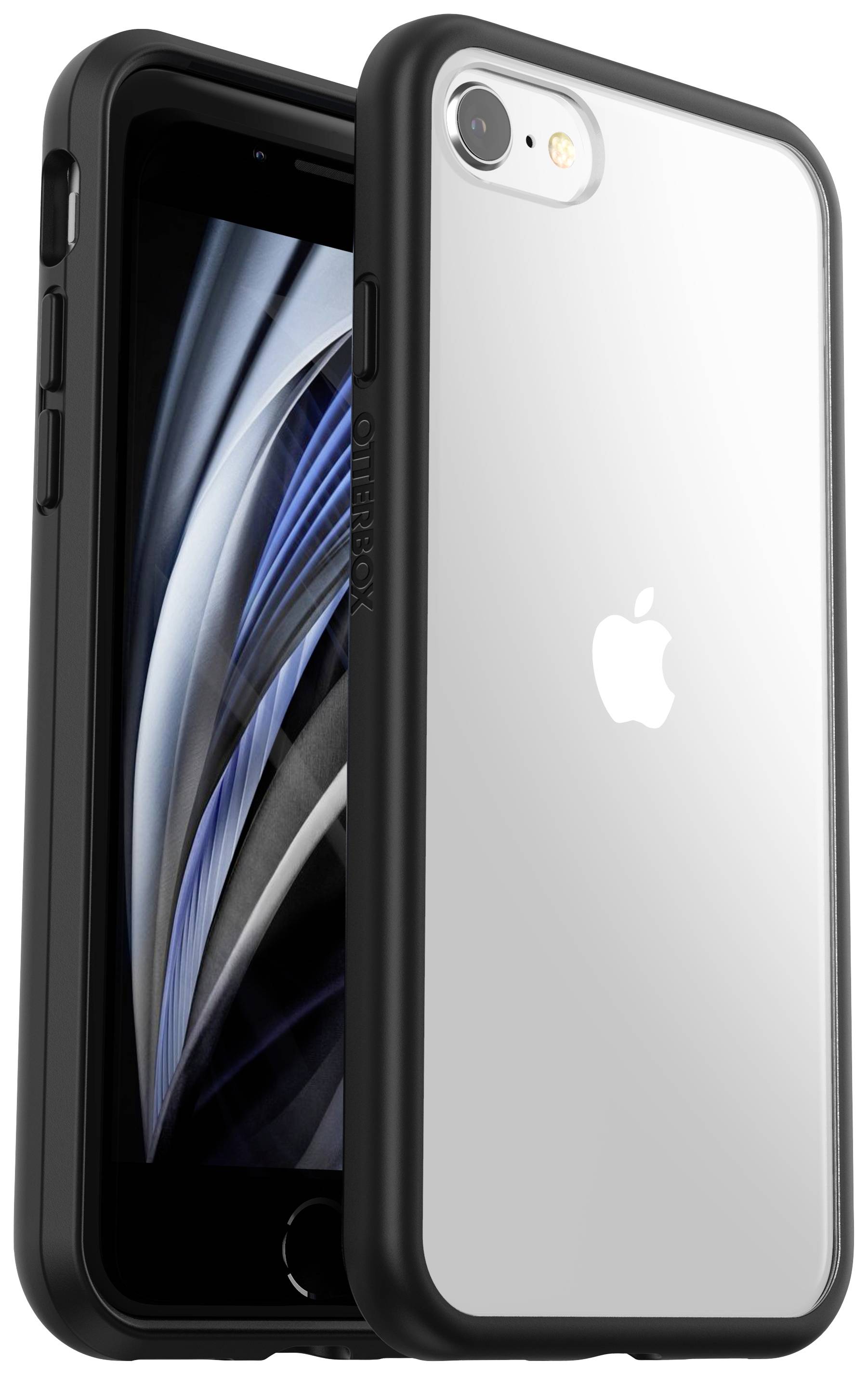 Otterbox React Protection d'écran Apple iPhone 7, iPhone 8i, iPhone SE (2nd Gen), iPhone SE (3rd Gen) noir, transparent 77-80951
