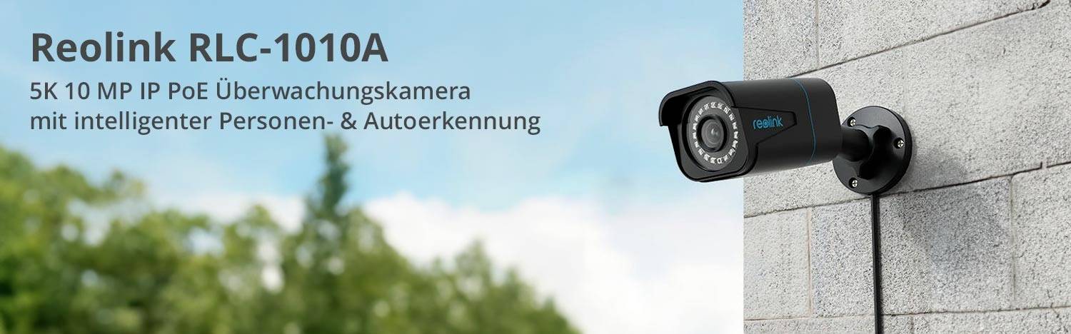 RLC-1010A-B Reolink Ethernet IP Caméra de surveillance 4096 x 2512 pixels