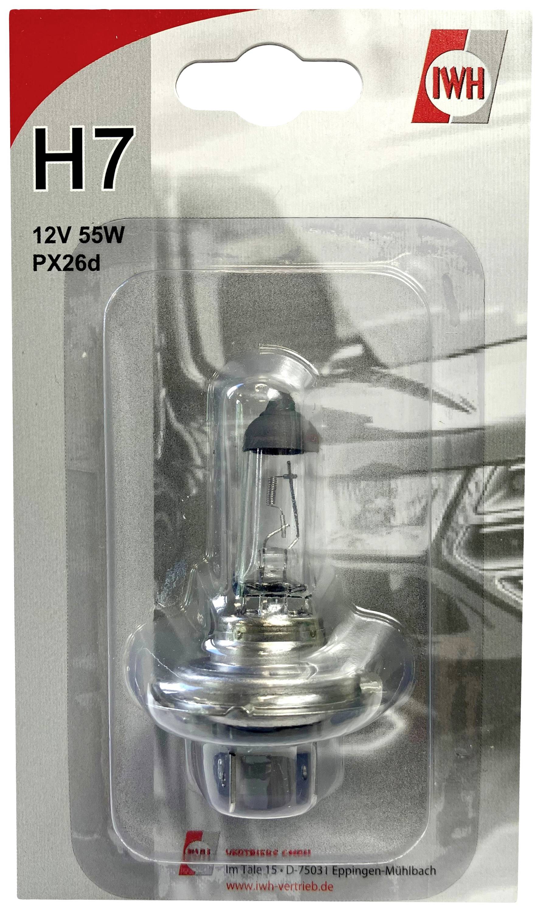 IWH 019355 Ampoule halogène H7 55 W 12 V