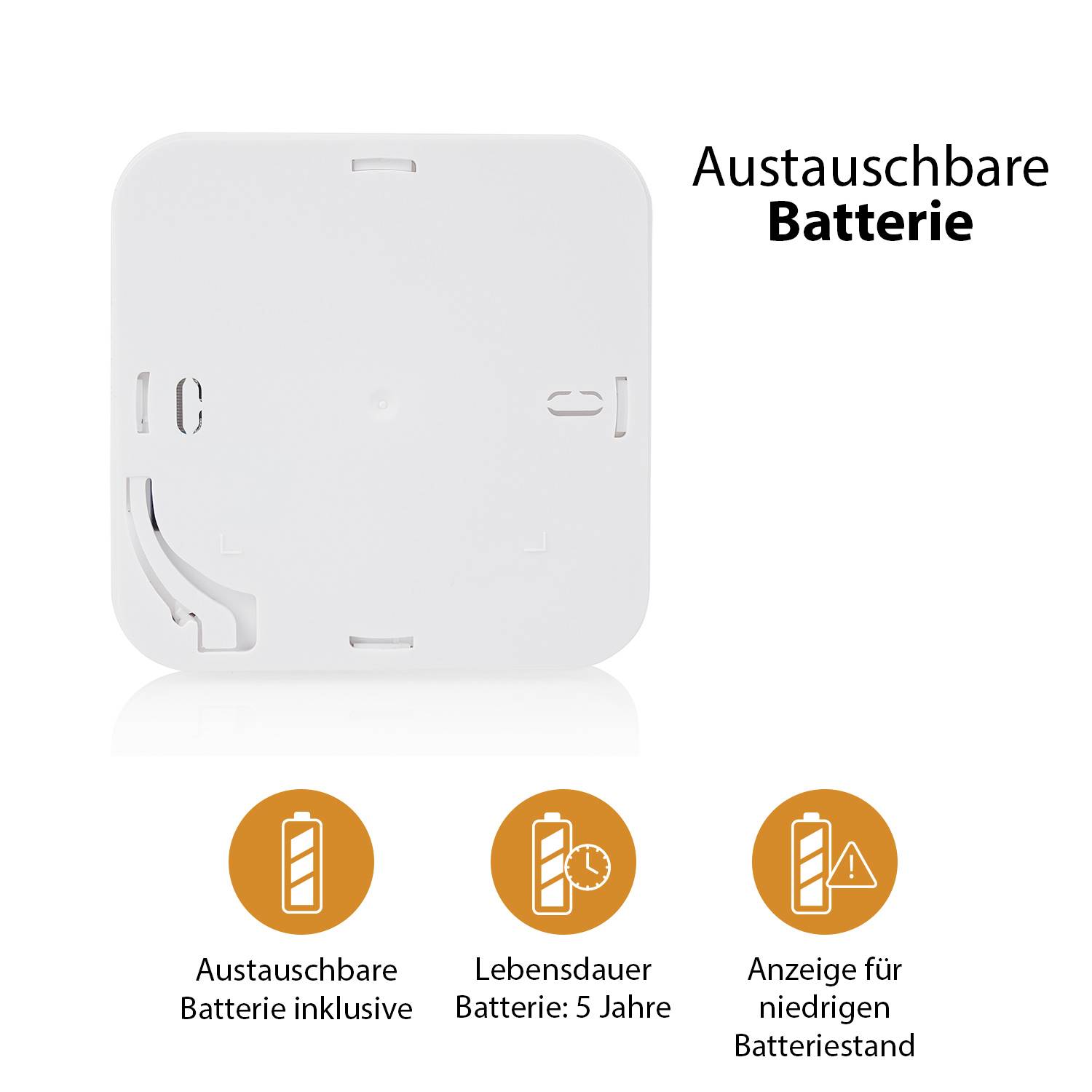 Smartwares FGA-13800 Détecteur de monoxyde de carbone avec commande via une application à pile(s) Gaz détecté monoxyde de carbone