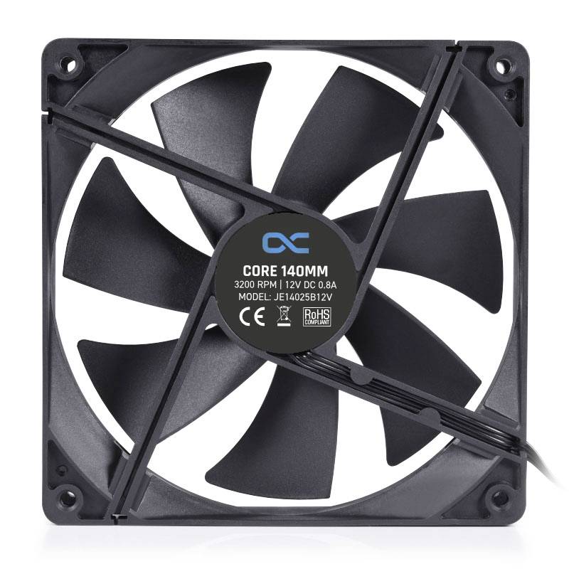 Alphacool Core PWM Ventilateur pour PC noir (l x H x P) 140 x 25 x 140 mm