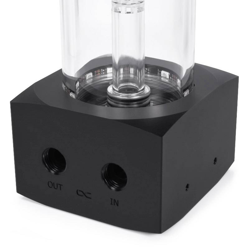 Alphacool Core 100 Aurora ARGB Réservoir de compensation pour refroidissement à l'eau