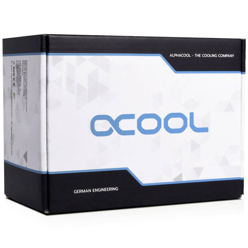 Alphacool Core 100 Aurora ARGB Réservoir de compensation pour refroidissement à l'eau