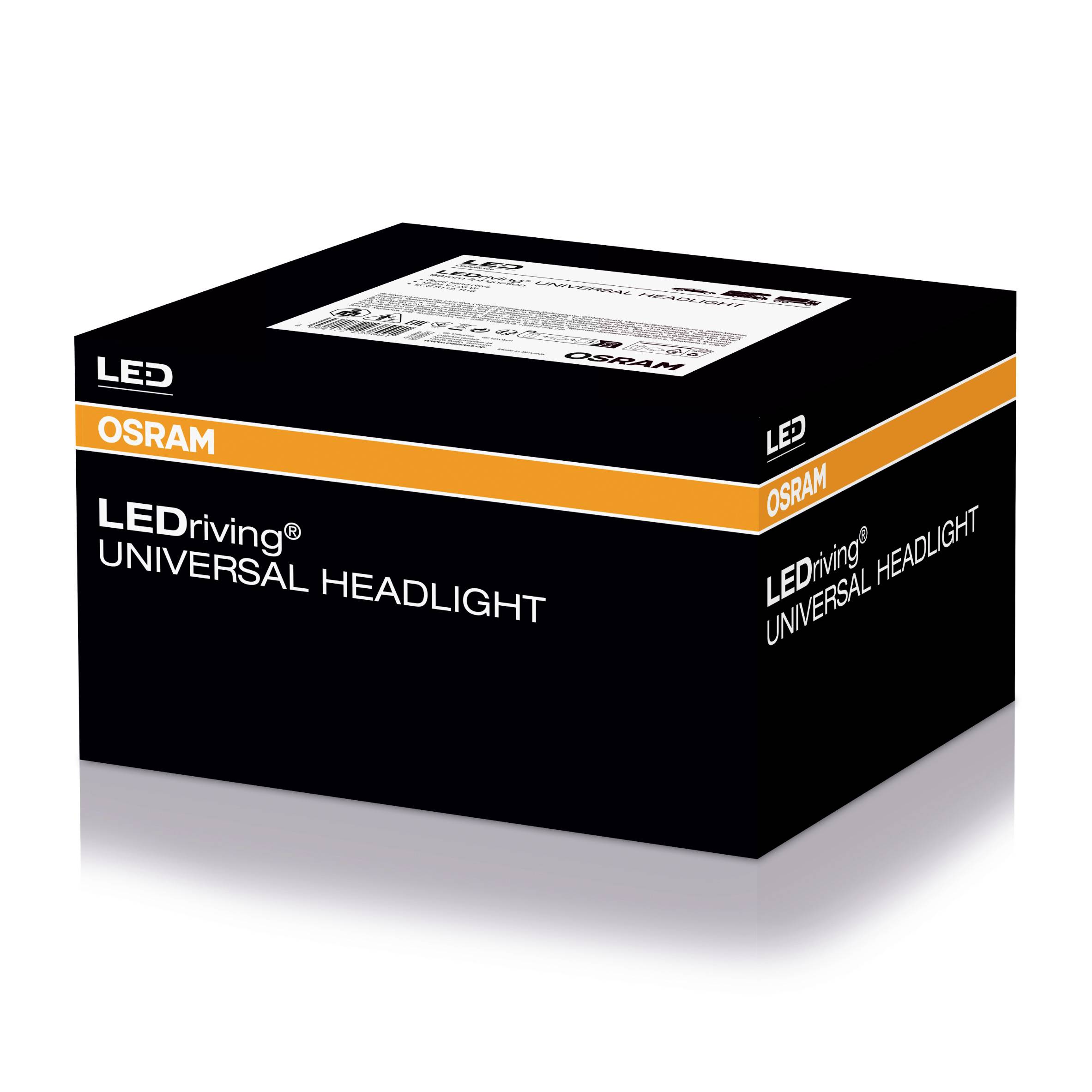 Osram Automotive LEDUHL104 LEDriving Universal Headlight 104 Right hand drive Feu de route, Feu de croisement