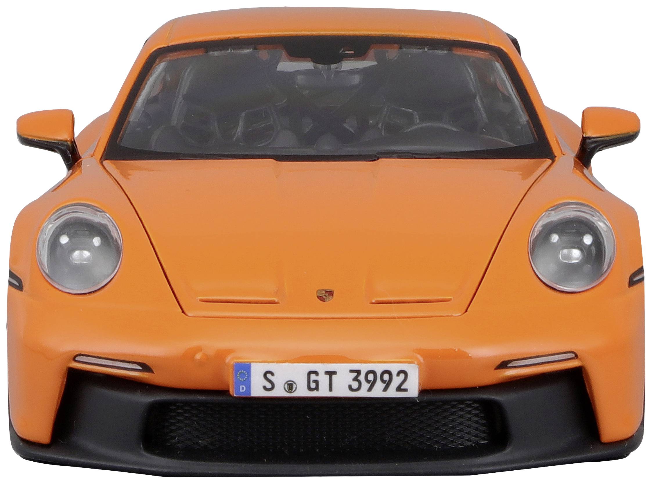 Bburago Porsche 911 GT3 2021, orange 1:24 Modèle réduit de voiture