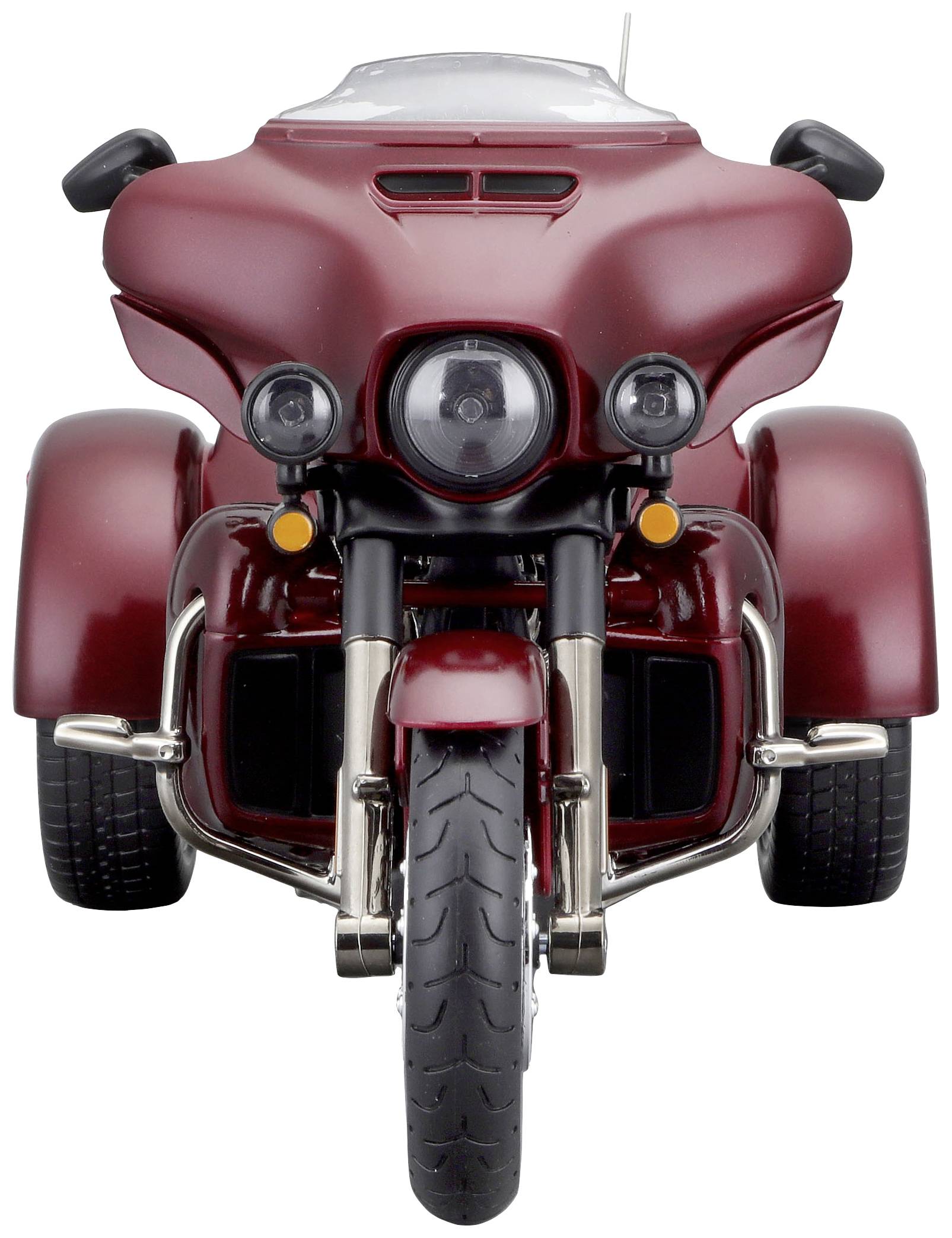 Maisto CVO Tri-Glide 2021, Rot 1:12 Modèle réduit de voiture