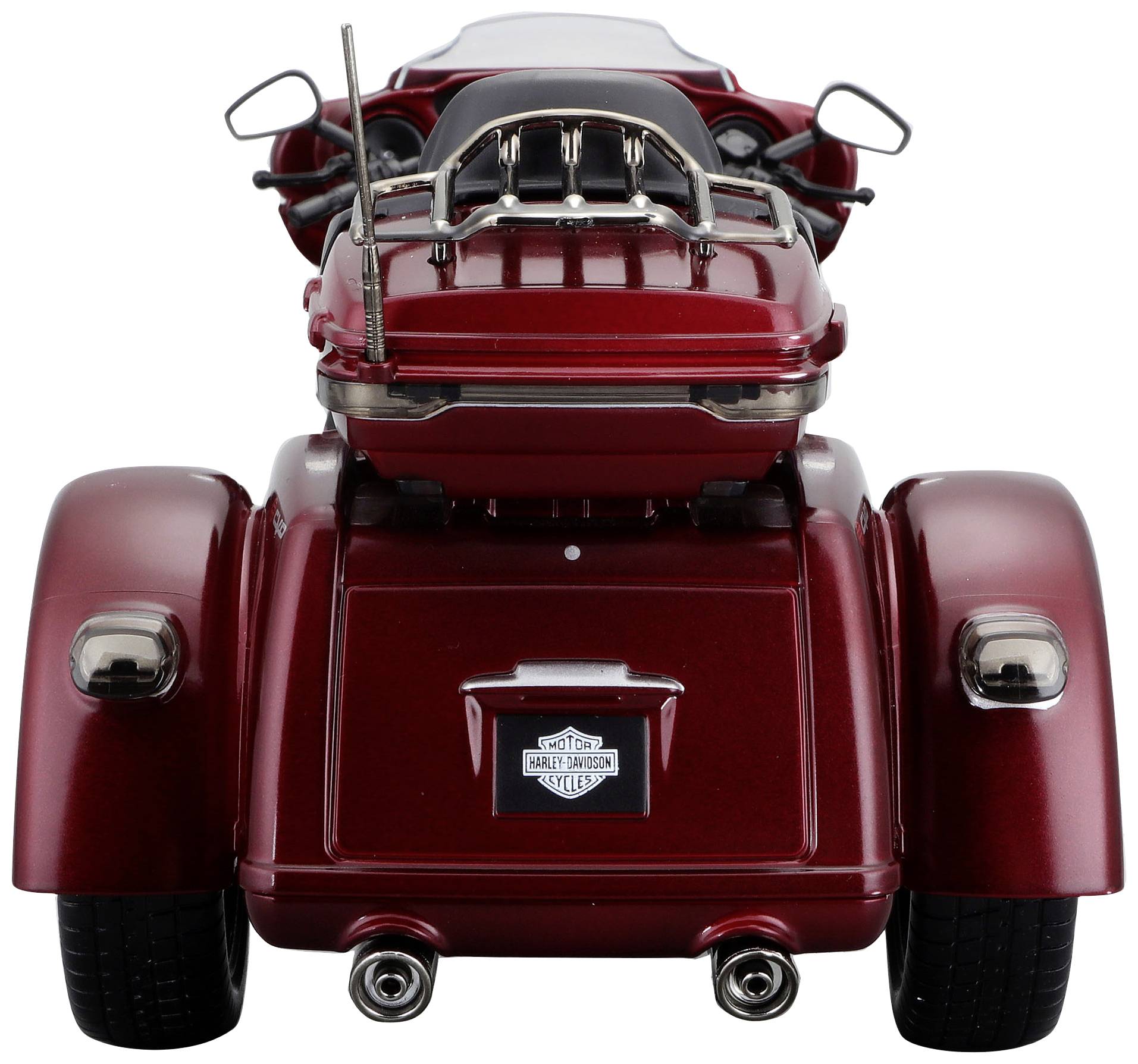 Maisto CVO Tri-Glide 2021, Rot 1:12 Modèle réduit de voiture