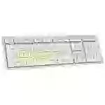 Logickeyboard Dyslexie Lagasthenie ALBA filaire Clavier allemand, QWERTZ blanc Logickeyboard Dyslexie Lagasthenie ALBA filaire Clavier allemand, QWERTZ blanc