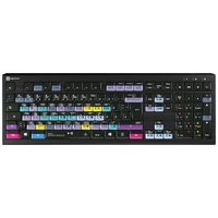 Logickeyboard Davinci Resolve Astra filaire Clavier allemand, QWERTZ noir touches multimédia, hub USB, Touches à frappe Logickeyboard Davinci Resolve Astra filaire Clavier allemand, QWERTZ noir touches multimédia, hub USB, Touches à frappe
