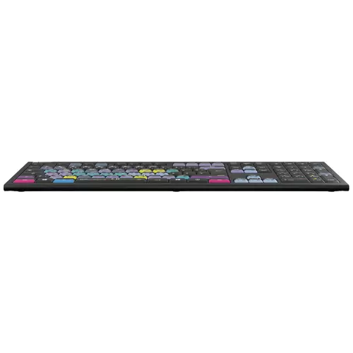 Logickeyboard Davinci Resolve Astra filaire Clavier allemand, QWERTZ noir touches multimédia, hub USB, Touches à frappe Logickeyboard Davinci Resolve Astra filaire Clavier allemand, QWERTZ noir touches multimédia, hub USB, Touches à frappe