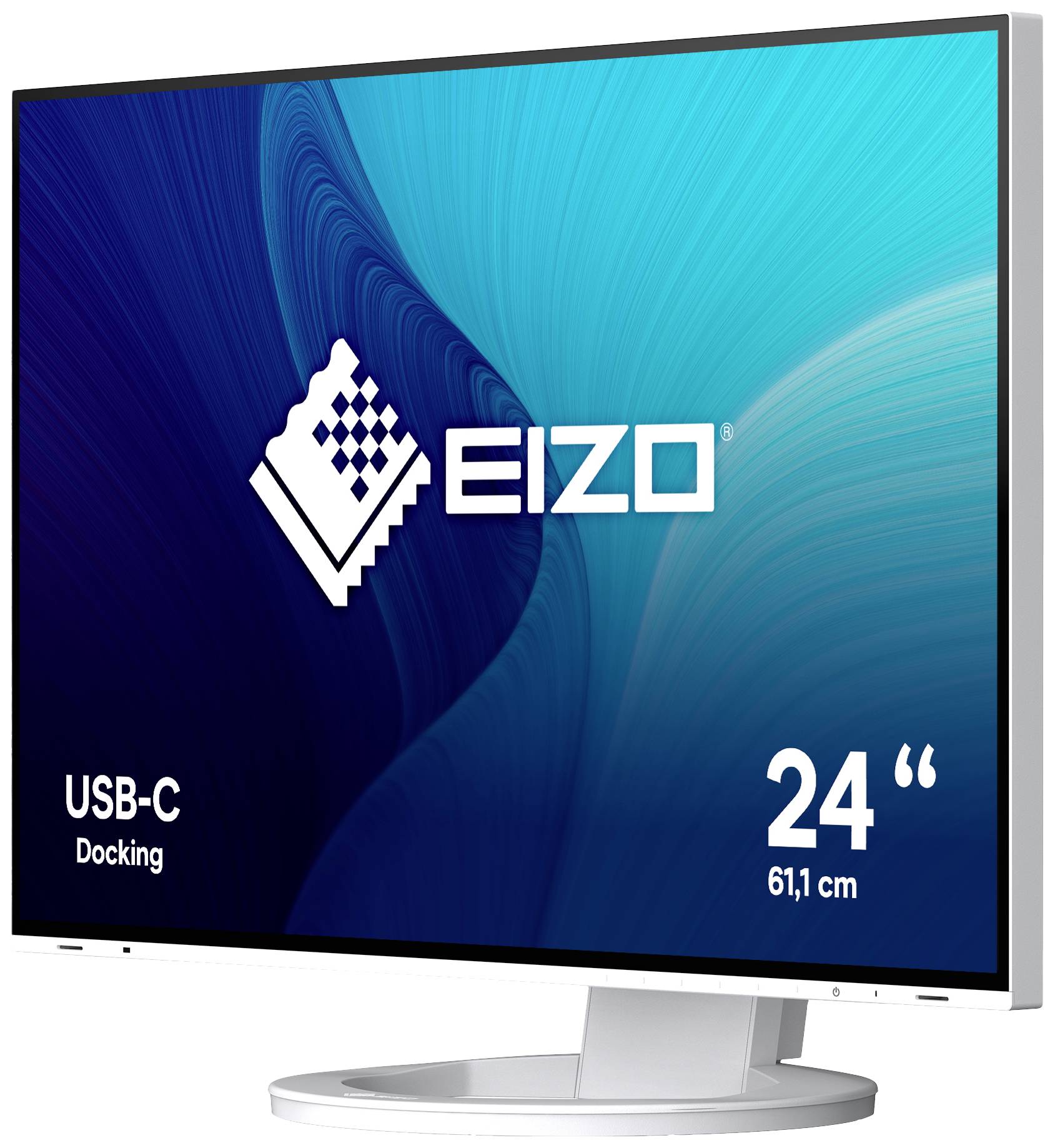 Moniteur LED EIZO EV2485-WT CEE C (A - G) 61.2 cm 24.1 pouces 1920 x 1200 pixels 16:10 5 ms DisplayPort, HDMI™, USB-C®, USB 3.1