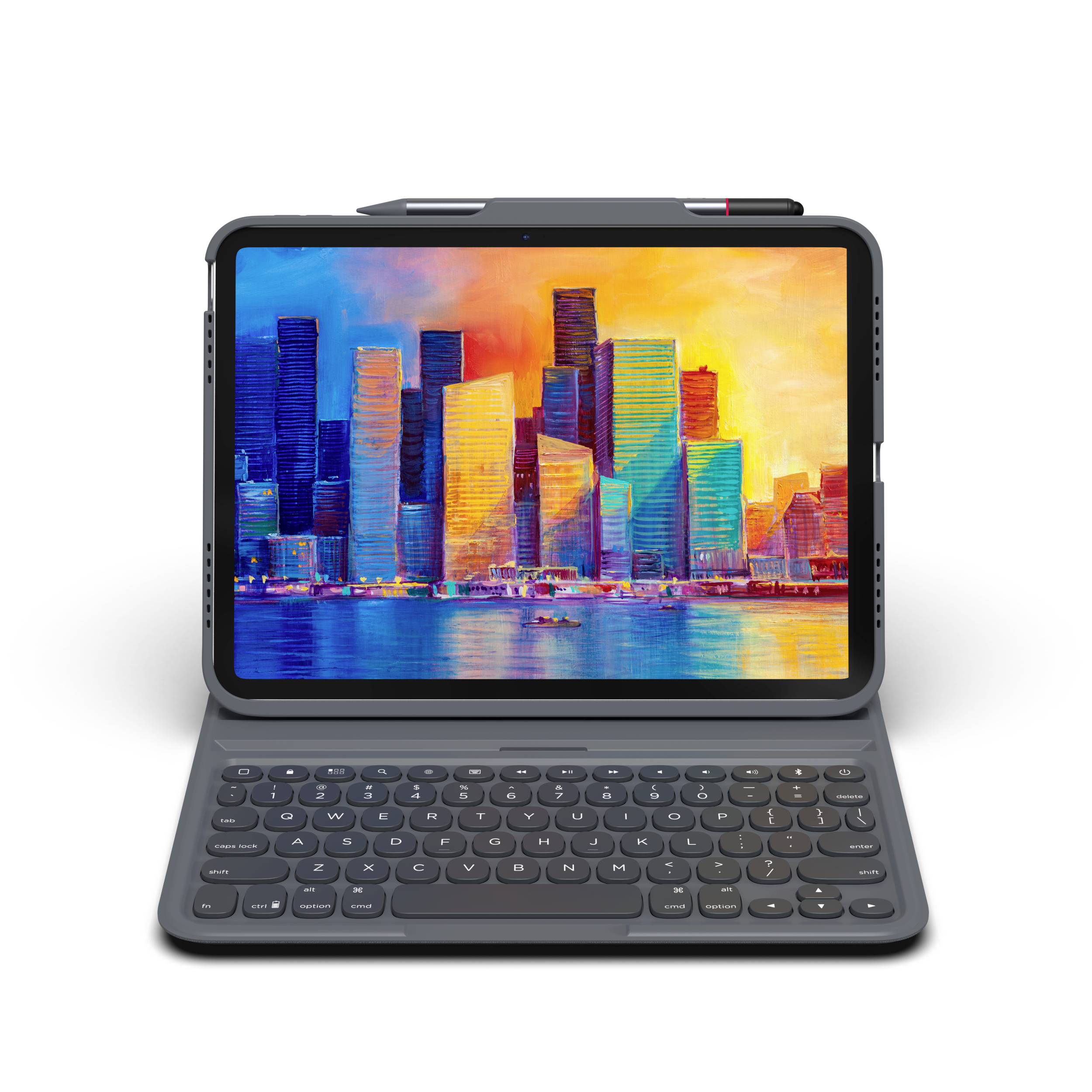 ZAGG Pro Keys Clavier pour tablette avec étui Adapté à la marque (tablette): Apple iPad 10.9 (10e génération)