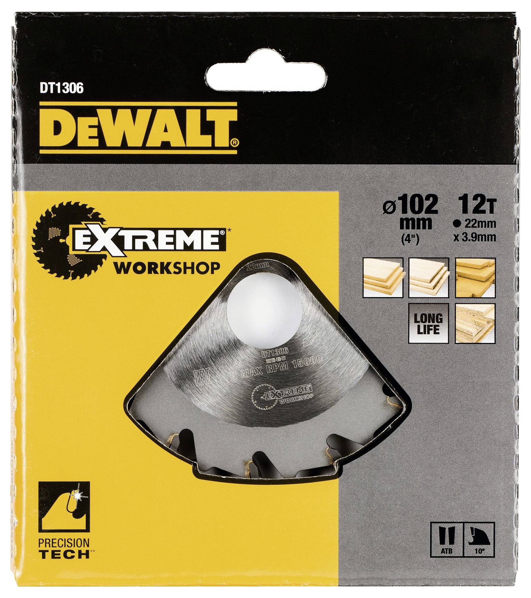 DEWALT DT1306-QZ Fraise à rainurer