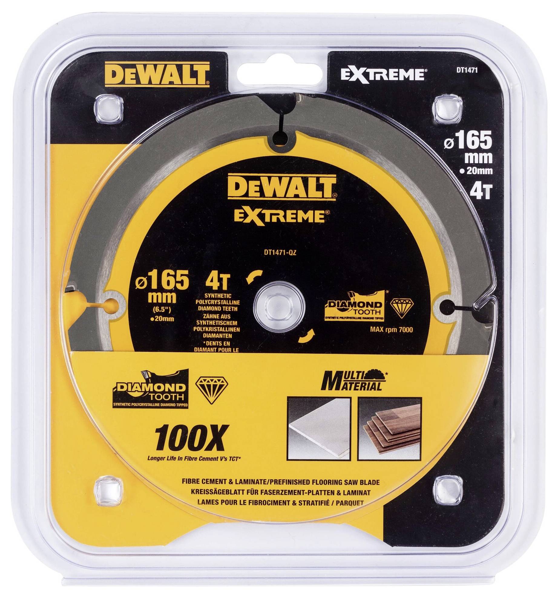 DEWALT DT1471-QZ Lame de scie circulaire 1 pc(s)