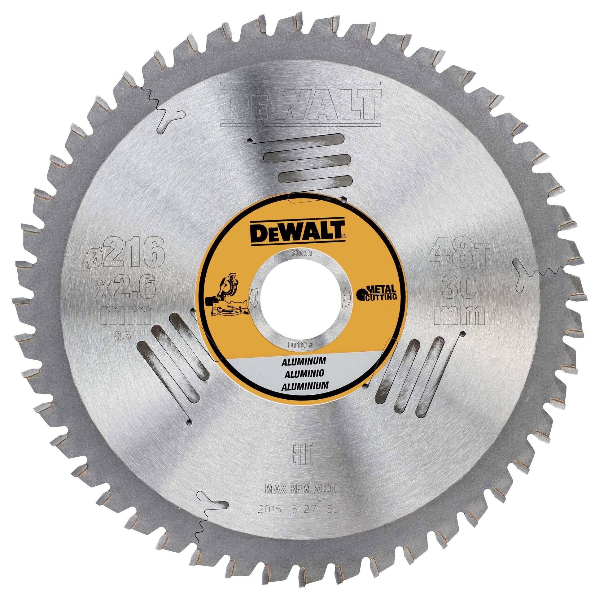 DEWALT DT1914-QZ Lame de scie circulaire 1 pc(s)