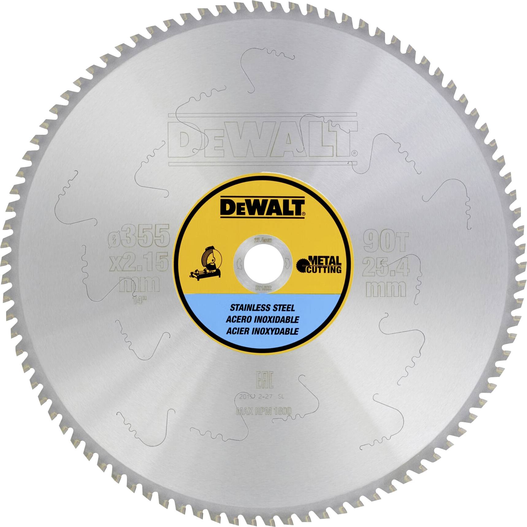 DEWALT DT1922-QZ Lame de scie circulaire 1 pc(s)