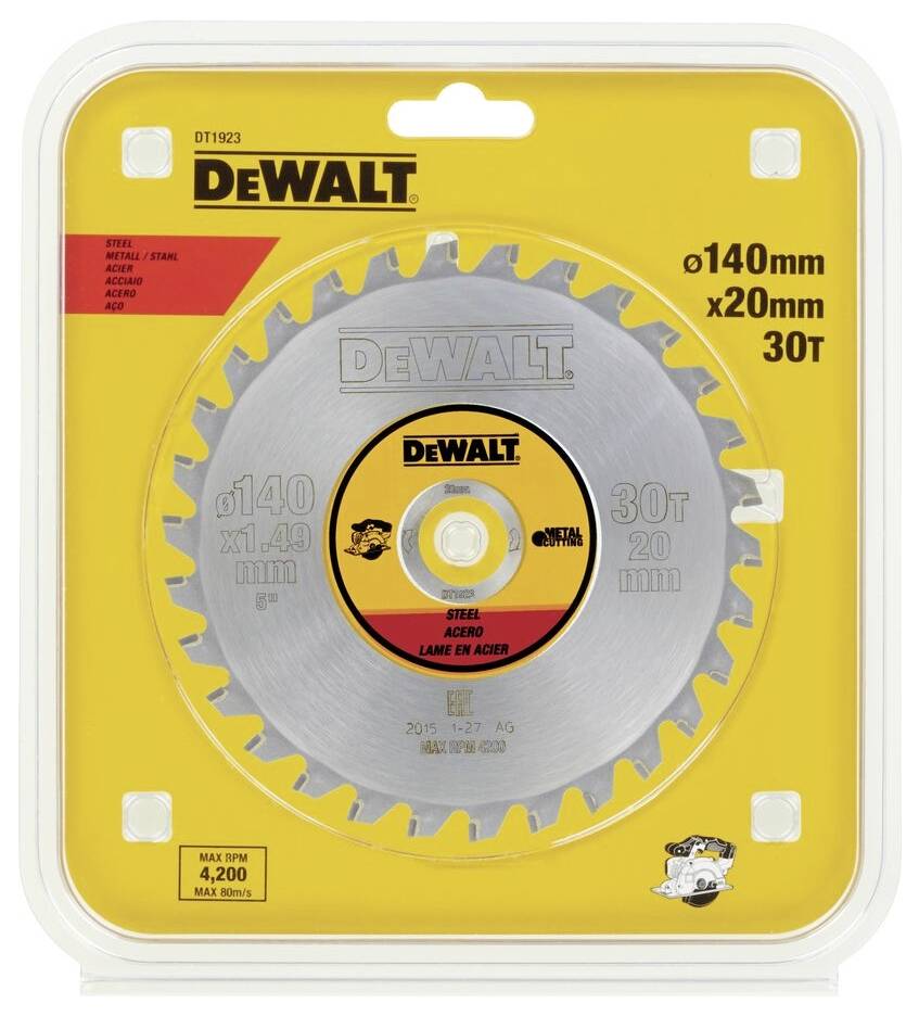 DEWALT DT1923-QZ Lame de scie circulaire 1 pc(s)