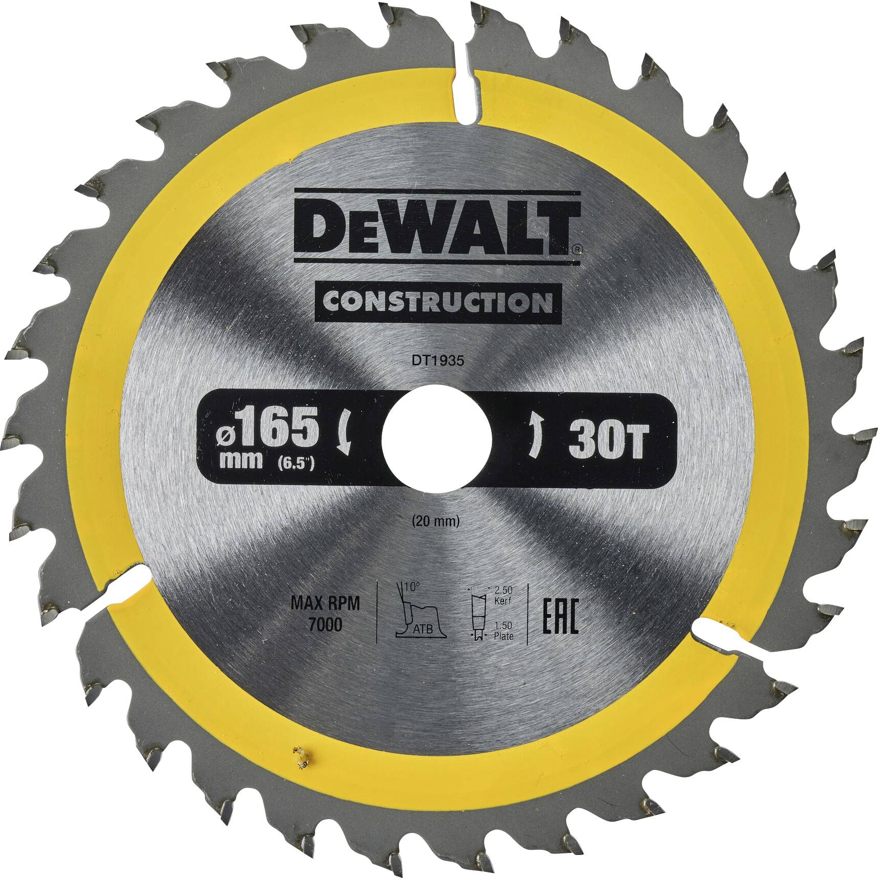 DEWALT DT1935-QZ Lame de scie circulaire 1 pc(s)