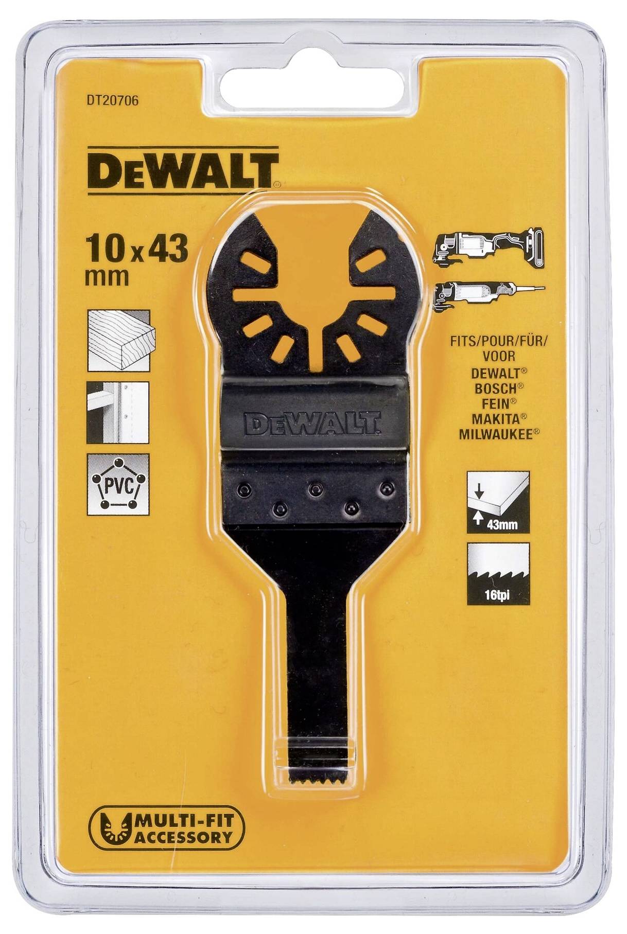 DEWALT DT20706-QZ Lame de scie 1 pc(s)