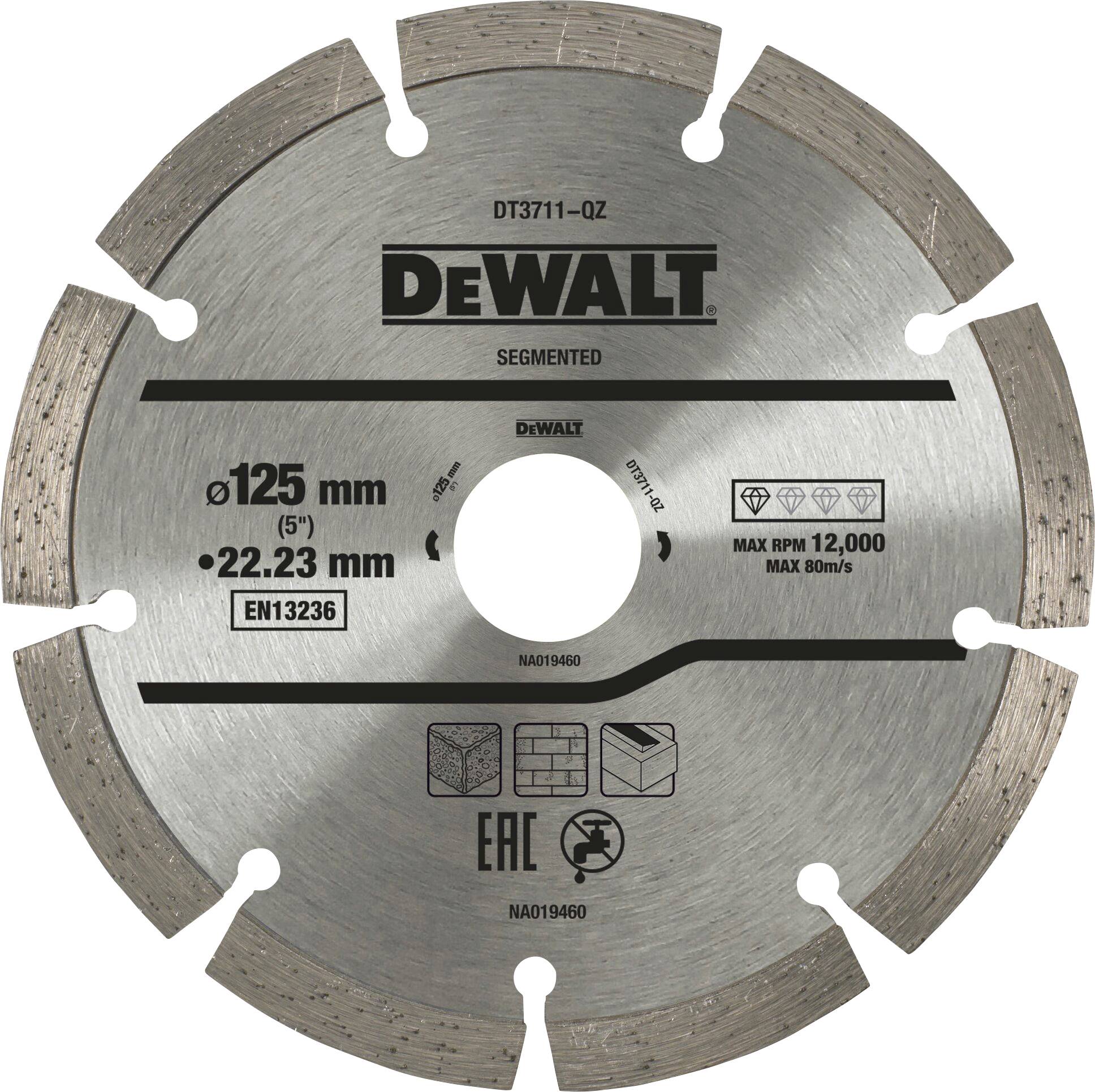 DEWALT DT3711-QZ Disque à tronçonner diamanté 1 pc(s)