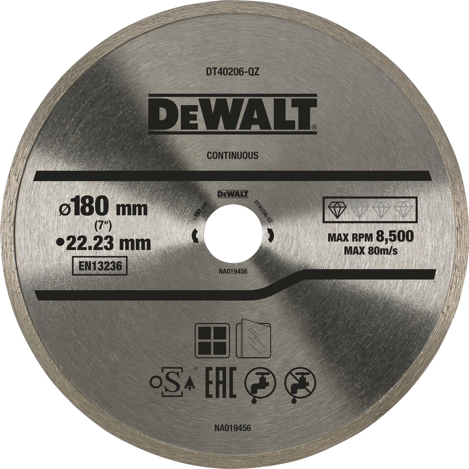 DEWALT DT40206-QZ Disque à tronçonner diamanté 1 pc(s)