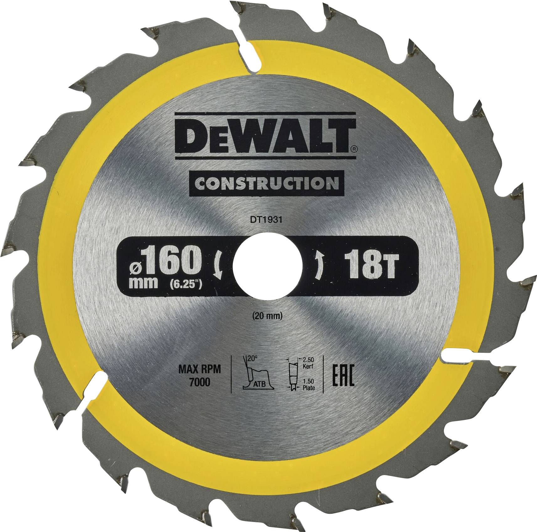 DEWALT DT4031-QZ Lame de scie circulaire 1 pc(s)