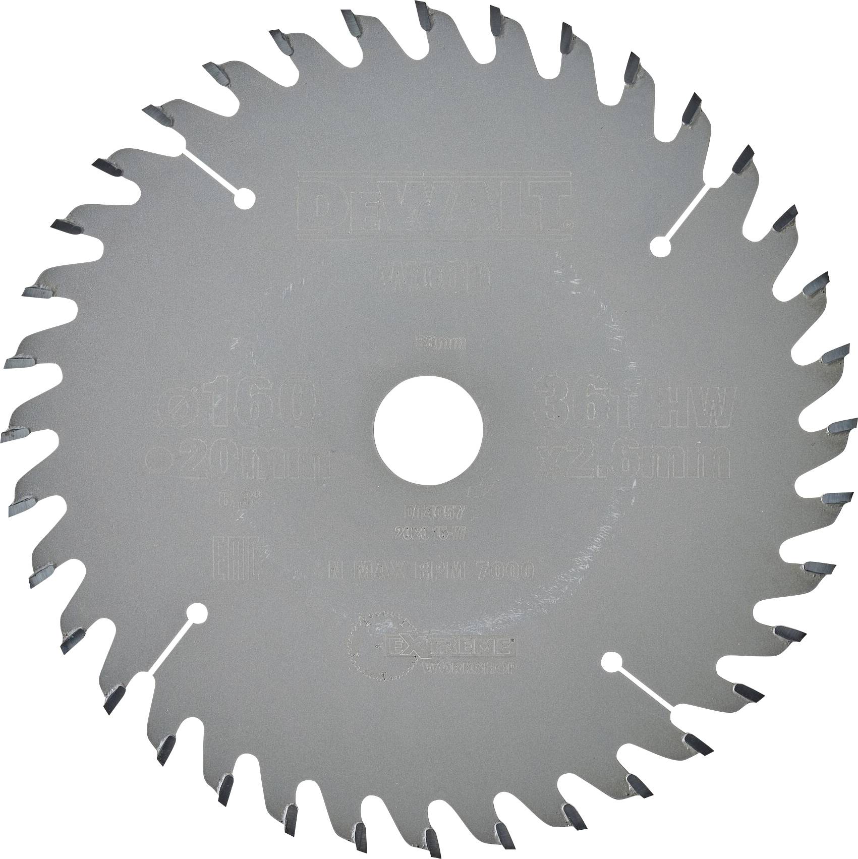 DEWALT DT4057-QZ Lame de scie circulaire 1 pc(s)