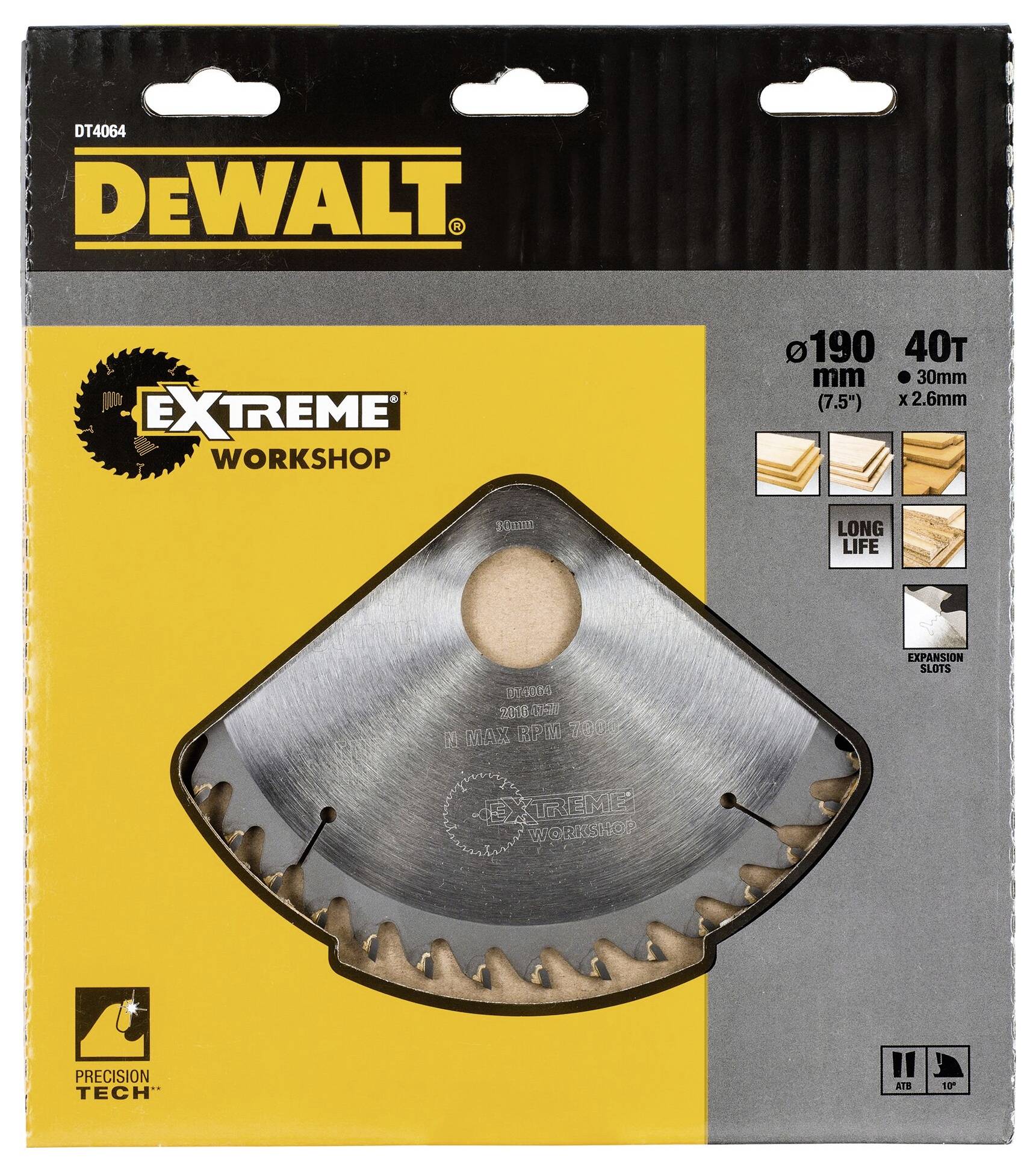 DEWALT DT4064-QZ Lame de scie circulaire 1 pc(s)