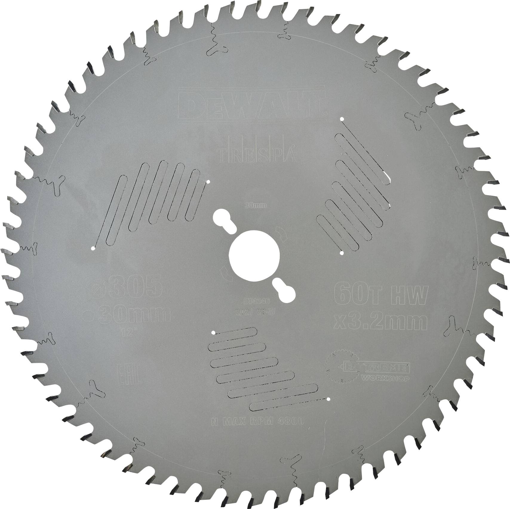 DEWALT DT4346-QZ Lame de scie circulaire 1 pc(s)