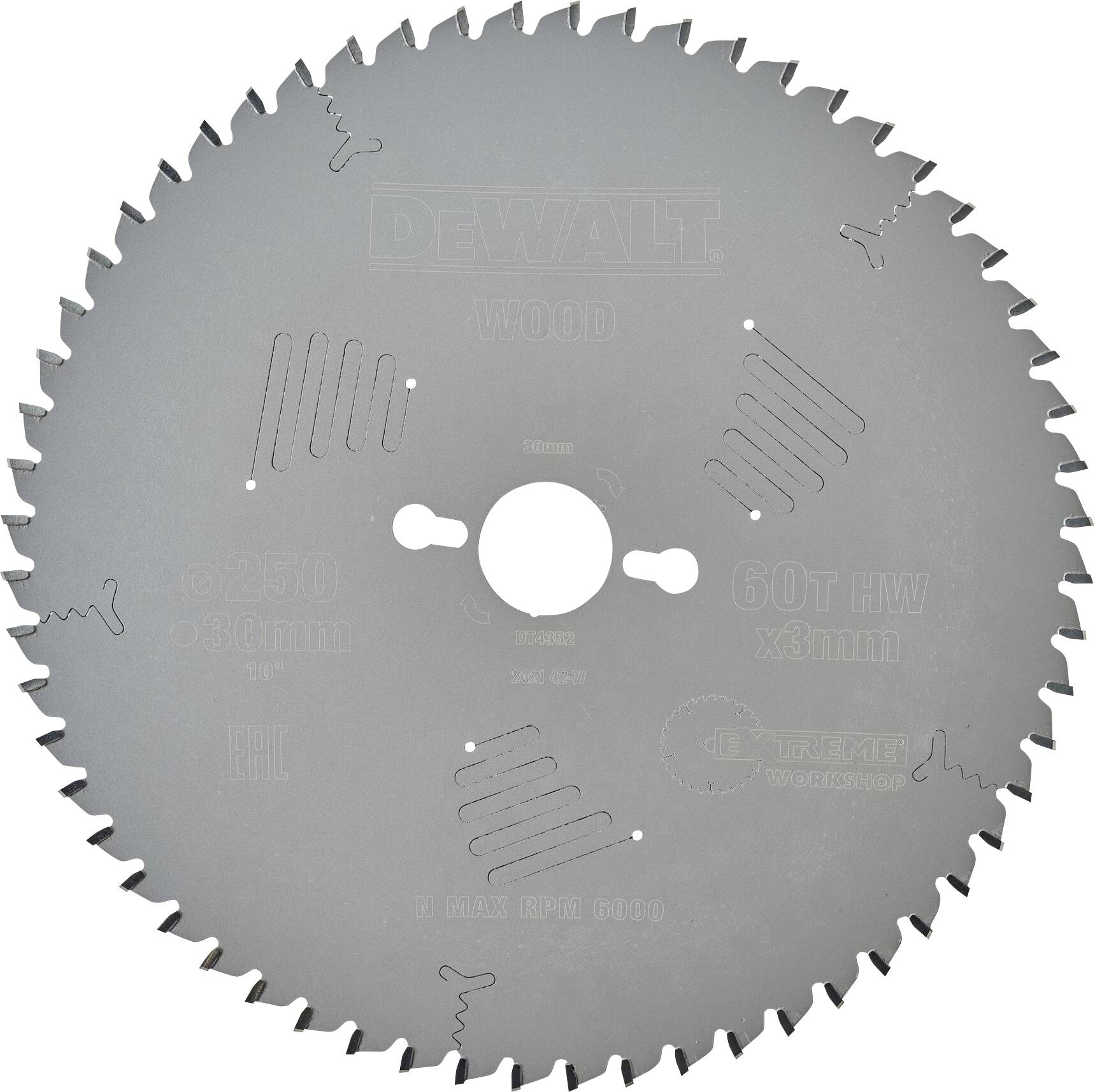 DEWALT DT4352-QZ Lame de scie circulaire 1 pc(s)