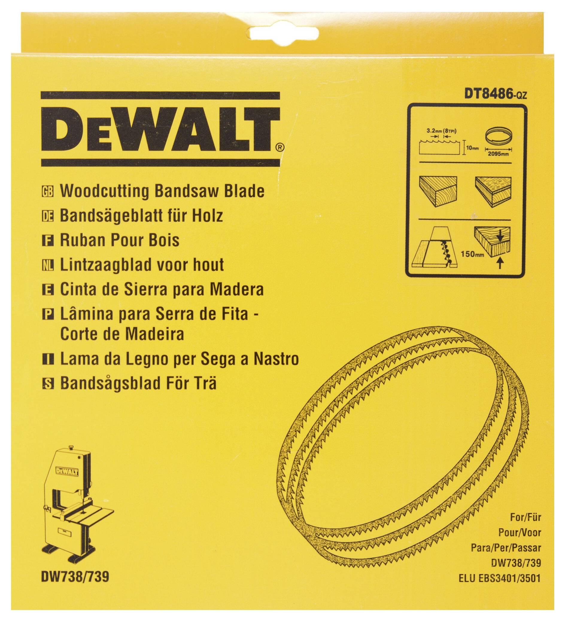 DEWALT Lame de scie à ruban 1 pc(s)