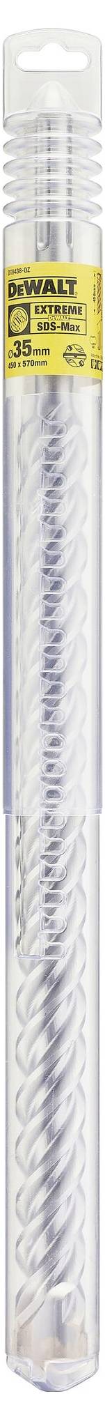 Boîte de forets DeWalt, présentant un coffret de 9 forets marteau SDS-plus, adaptés au béton et à la maçonnerie.