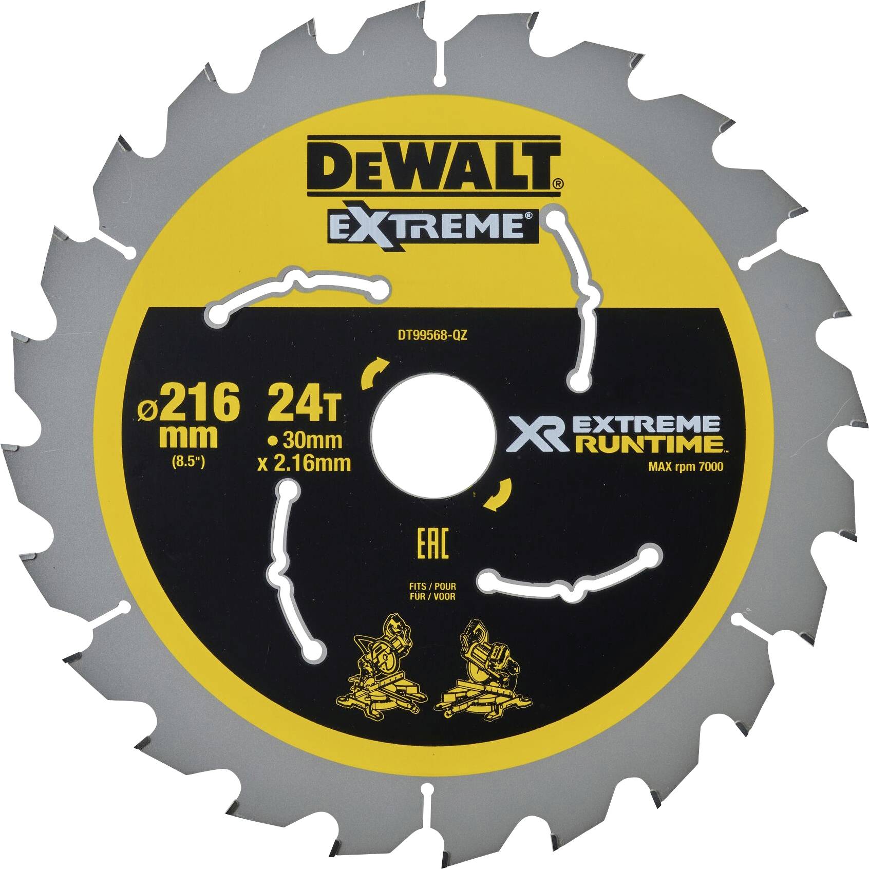 DEWALT DT99568-QZ Lame de scie circulaire 1 pc(s)