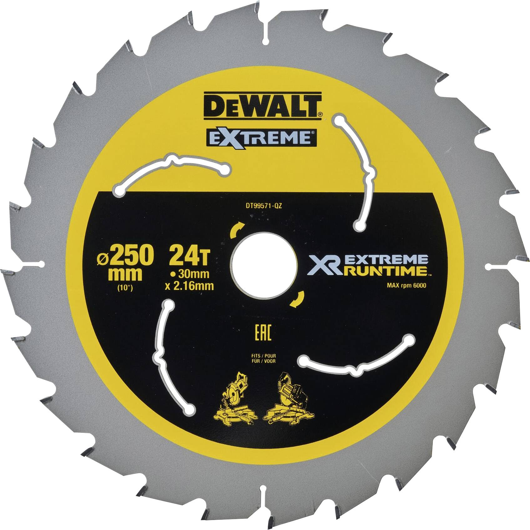 DEWALT DT99571-QZ Lame de scie circulaire 1 pc(s)
