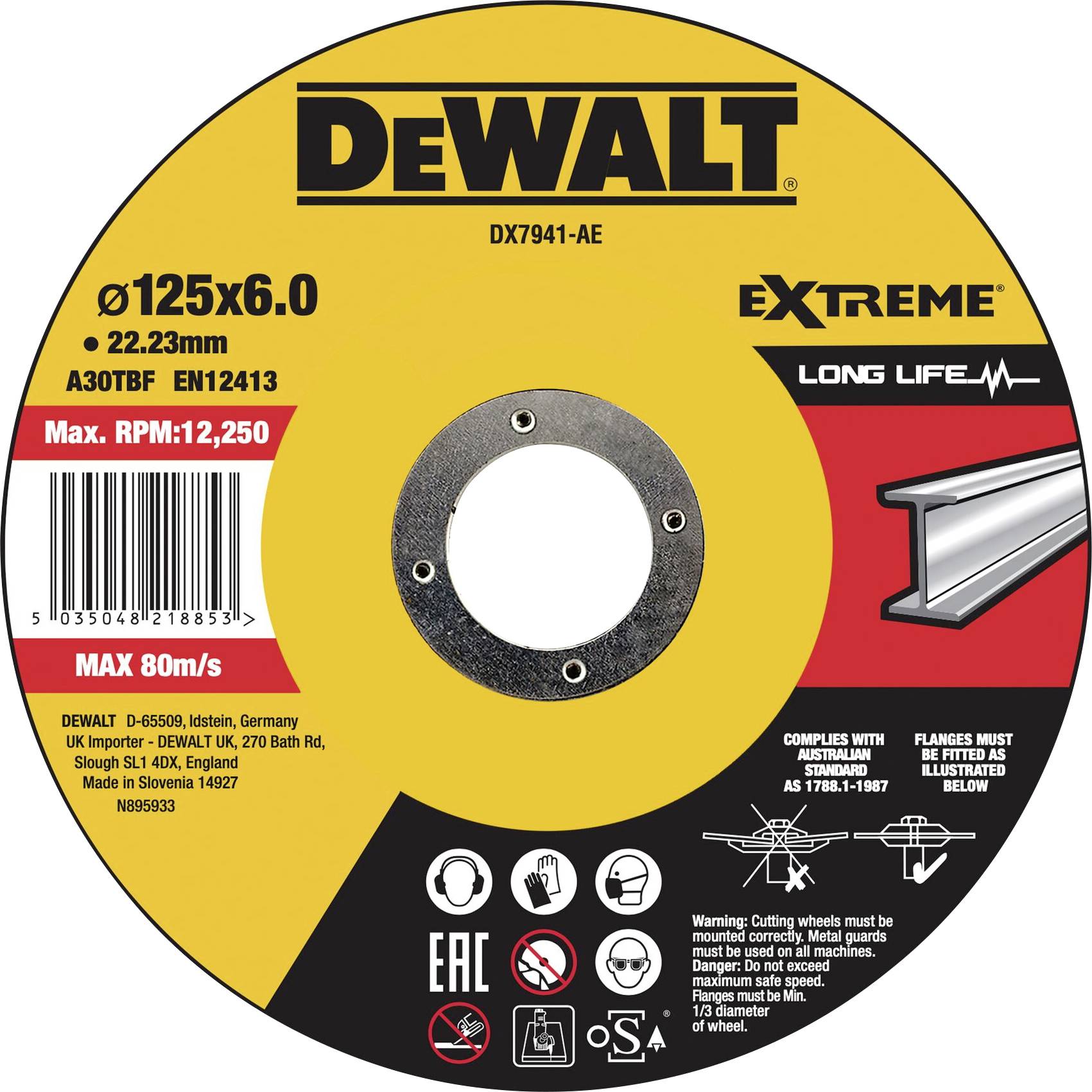 DEWALT DX7941-AE Disque à ébarber