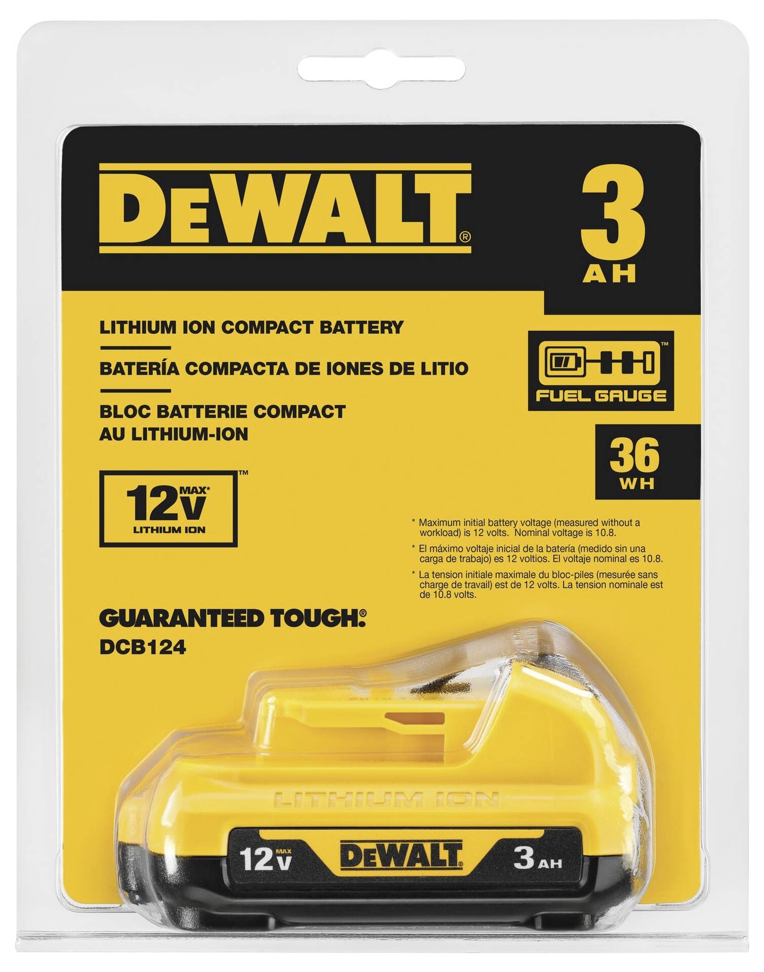 DEWALT DCB124-XJ Batterie pour outil