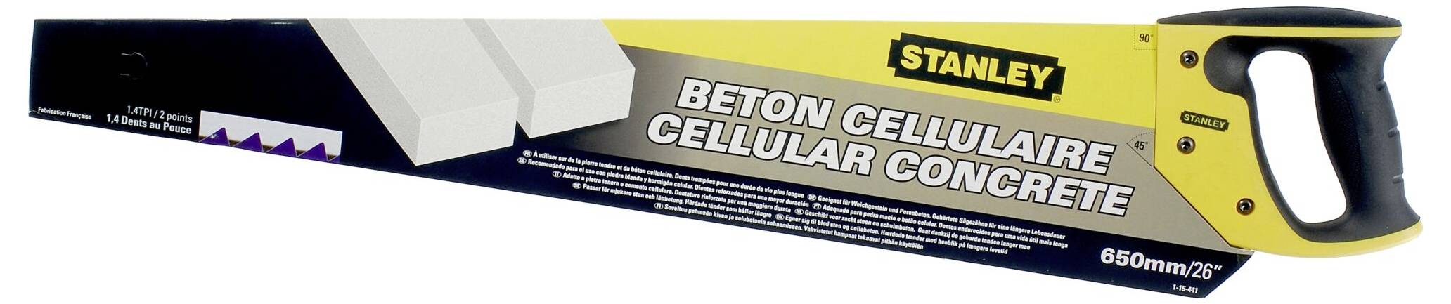 STANLEY 1-15-441 Scie à béton à gaz