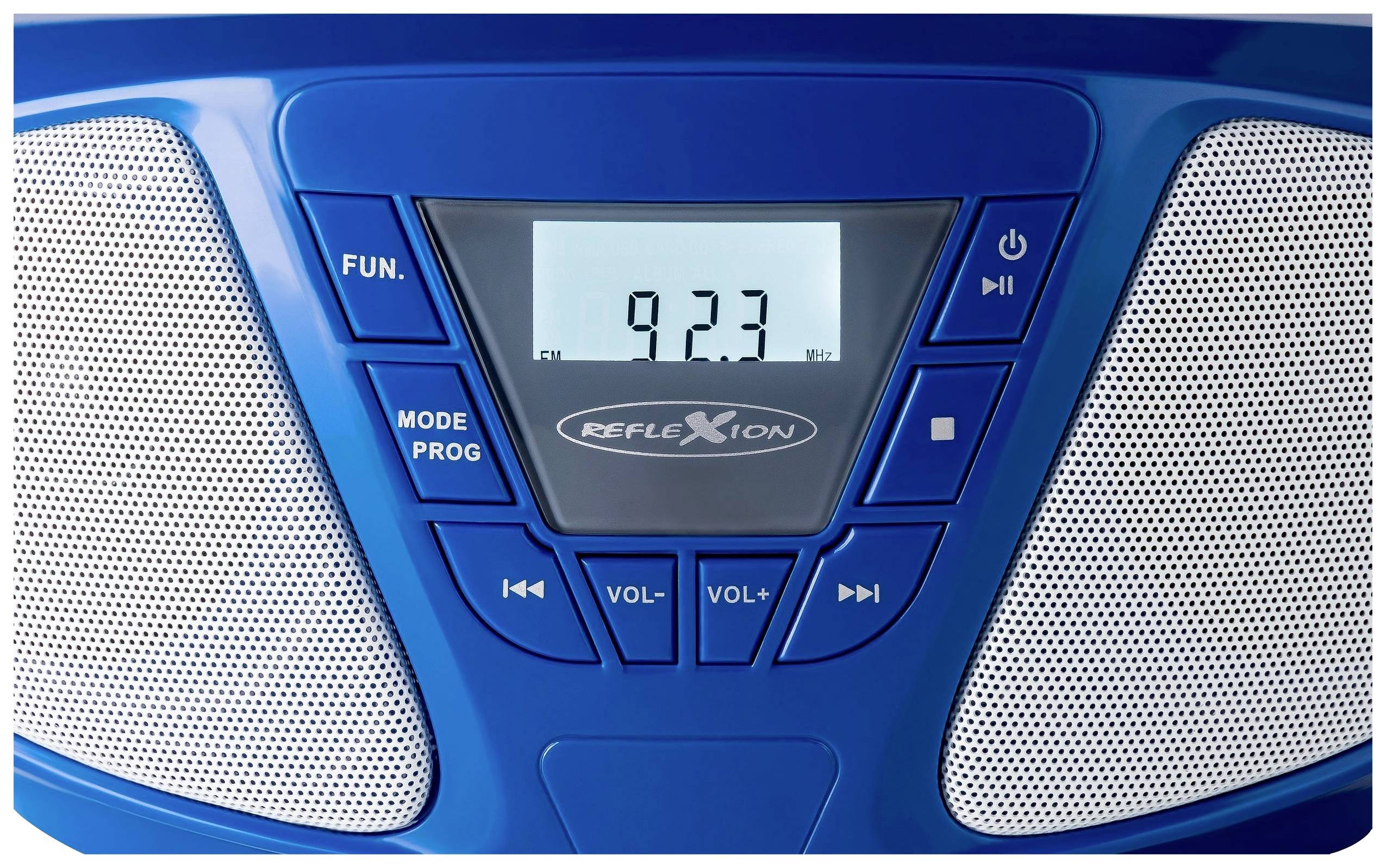 Reflexion CDR614BL Radio-lecteur CD FM CD, AUX