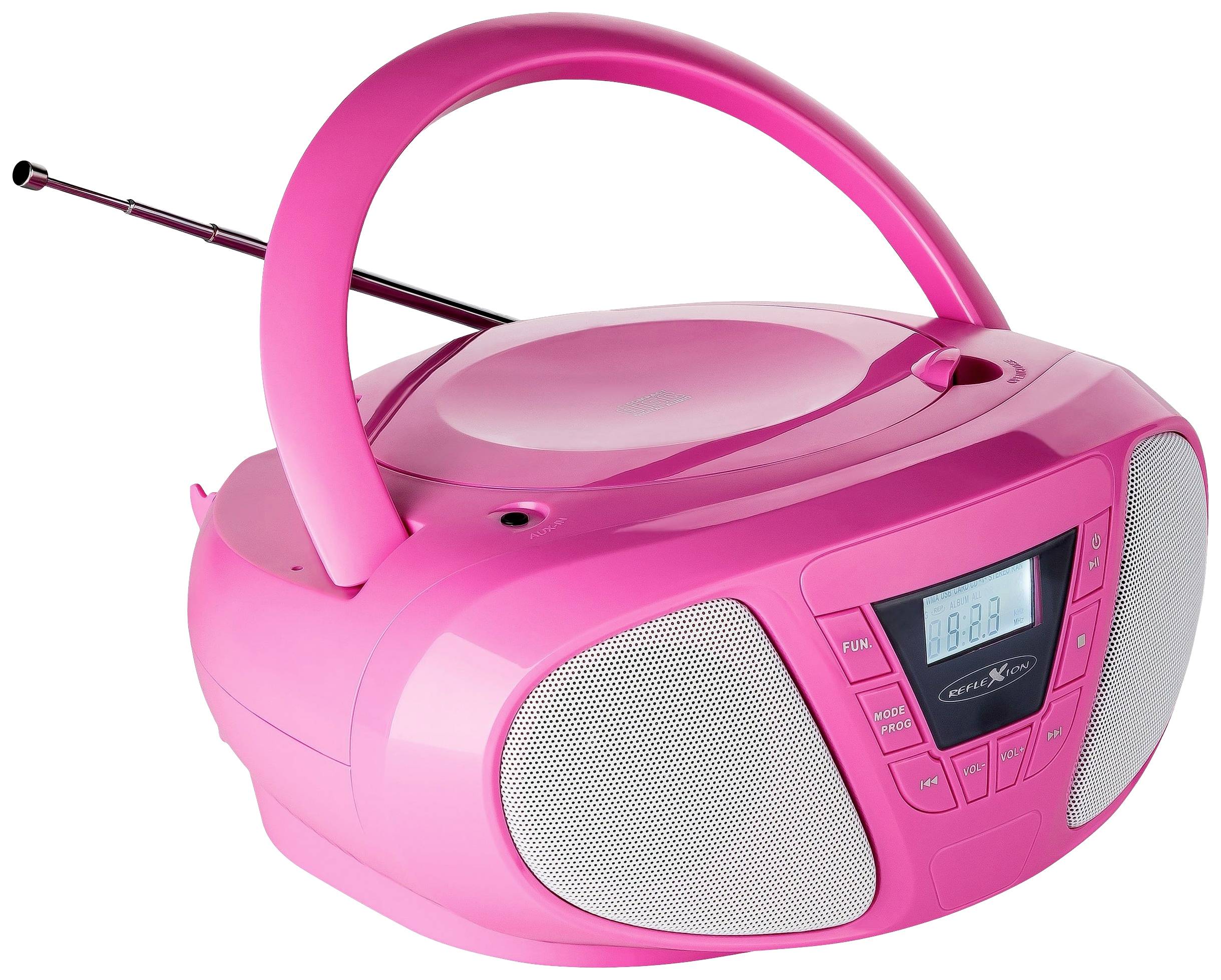 Reflexion CDR614PK Radio-lecteur CD FM CD, AUX