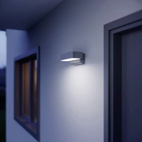 Steinel Sensor-LED-Außenleuchte L 800 SC silber 087555 Applique LED extérieure avec détecteur de mouvement LED intégrée 7.5 W LED Steinel Sensor-LED-Außenleuchte L 800 SC silber 087555 Applique LED extérieure avec détecteur de mouvement LED intégrée 7.5 W LED