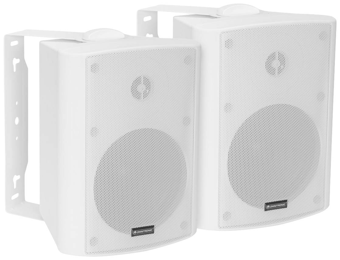 Omnitronic ALP-5A white Set enceintes PA actives 30 W 2 pc(s)