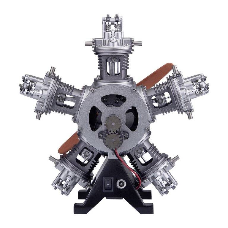 Thicon Models Stern-Flug-Motor 5-Zylinder 21013 Kit à assembler