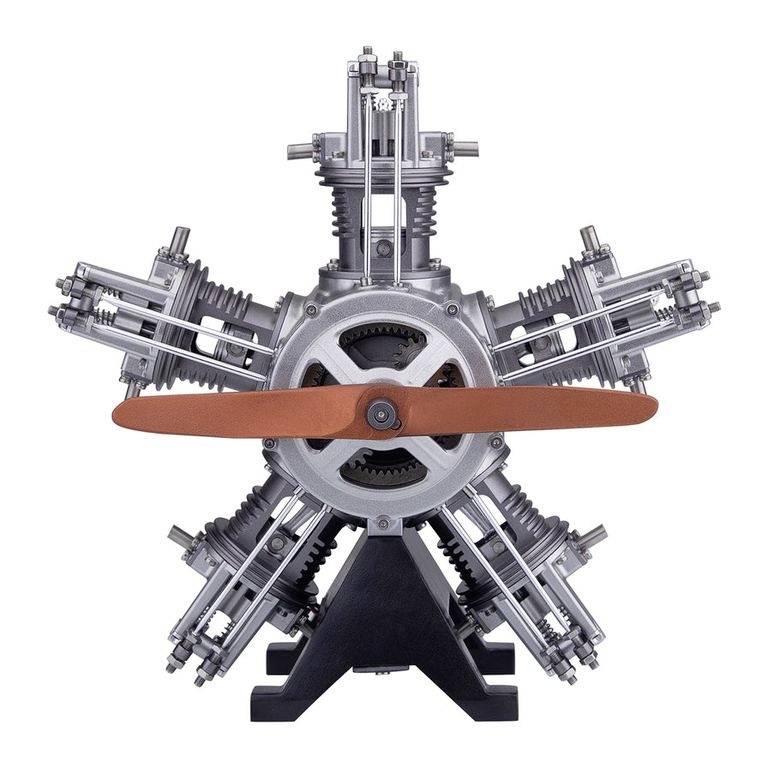 Thicon Models Stern-Flug-Motor 5-Zylinder 21013 Kit à assembler