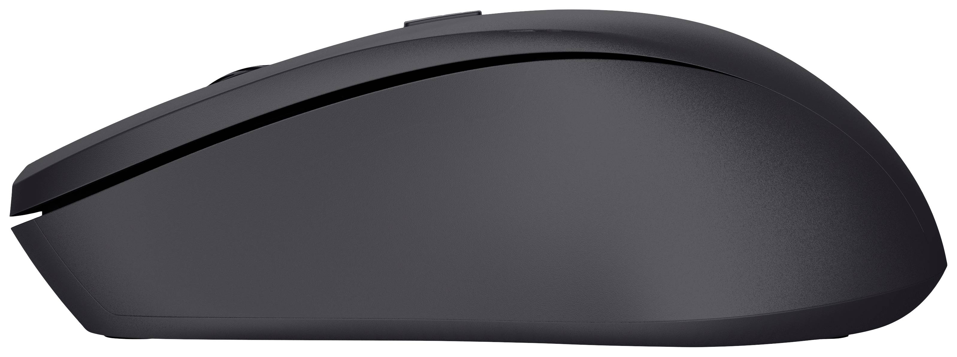 Trust MYDO SILENT Souris radio optique noir 4 Boutons 1800 dpi