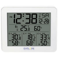 Explore Scientific WSH4003 Station météo radiopilotée Nombre de capteurs max. 3 pc(s) Explore Scientific WSH4003 Station météo radiopilotée Nombre de capteurs max. 3 pc(s)