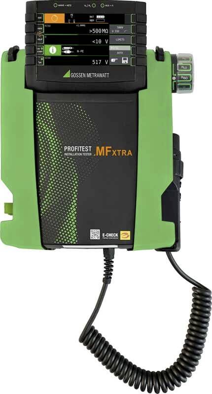Gossen Metrawatt PROFiTEST MF XTRA LEMONGREEN Set de testeurs d'appareils, Testeur d'appareil étalonné (DAkkS) Norme VDE 0100