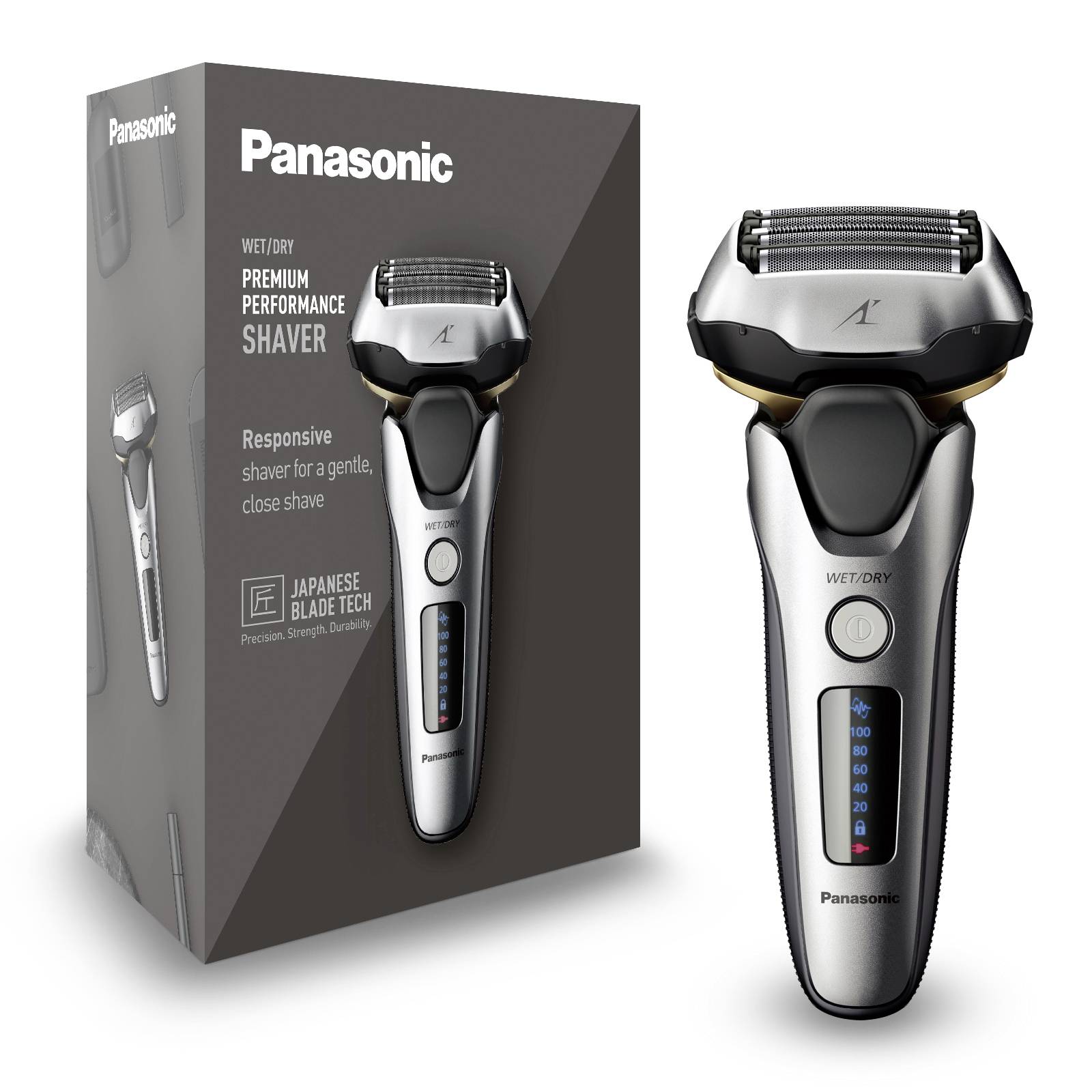Panasonic ES-LV69-S803 Rasoir lavable argent-noir