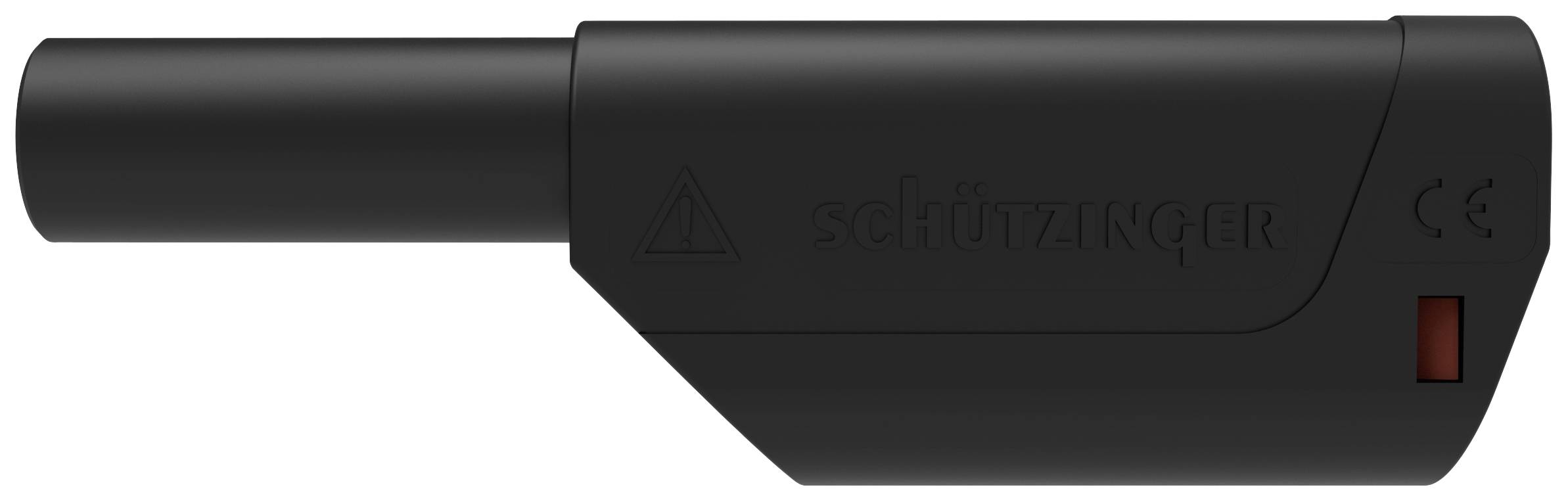 Schützinger Fiche à ressort de sécurité Ø de la broche: 4 mm noir 1 pc(s)