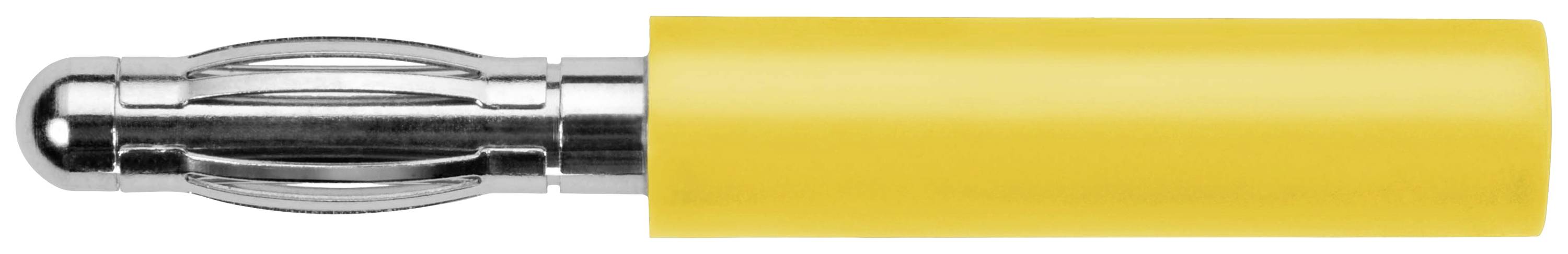 Schützinger Adaptateur Ø de la broche: 4 mm jaune