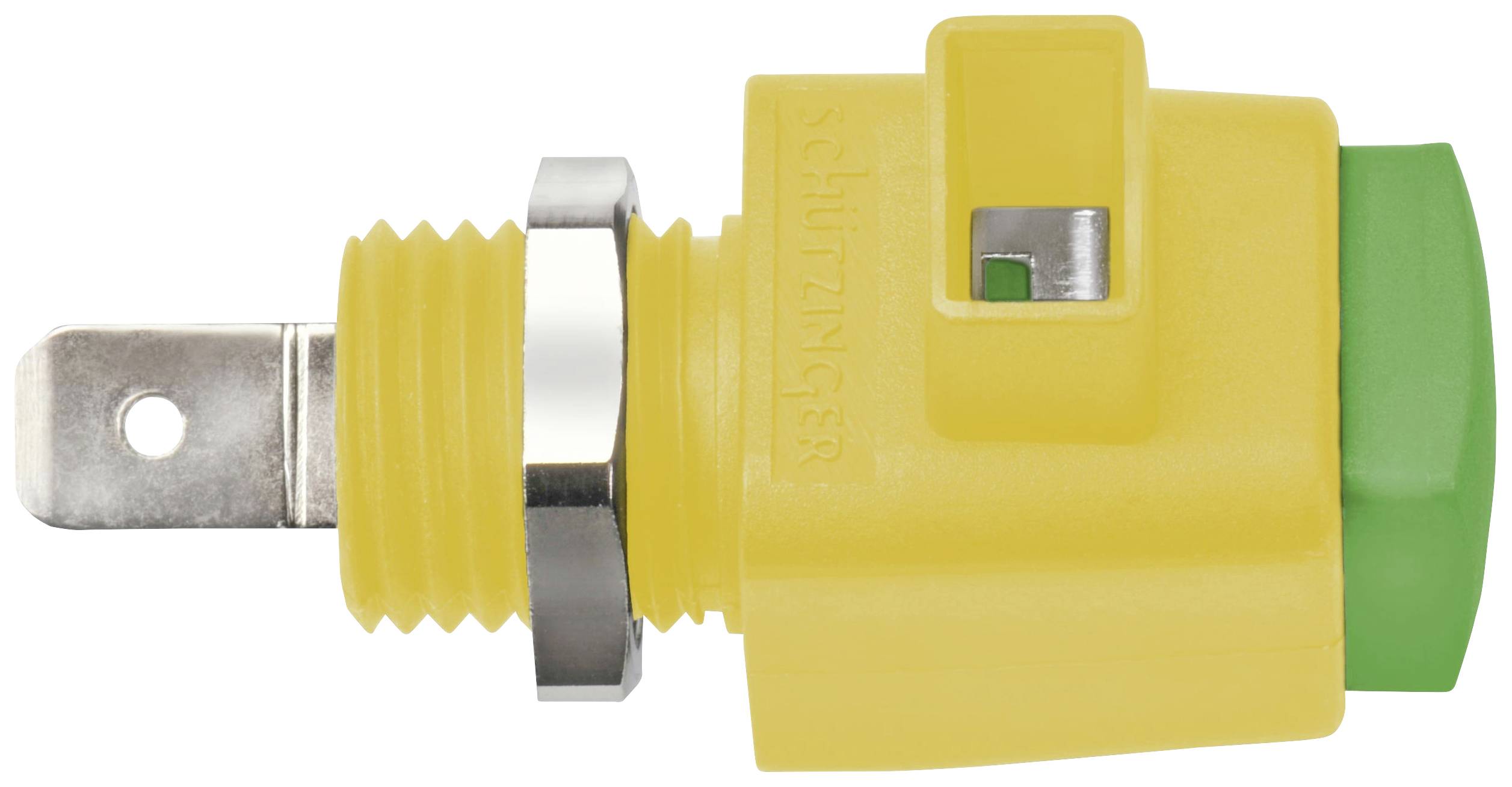 Schützinger Borne à connexion rapide vert-jaune 16 A 1 pc(s)